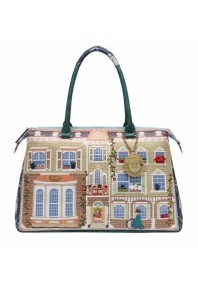 Vendula Heritage Victorian Dolls House Double Sided Weekender Tote